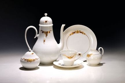 Service à café, « Romanze in Gold », Rosenthal, ap