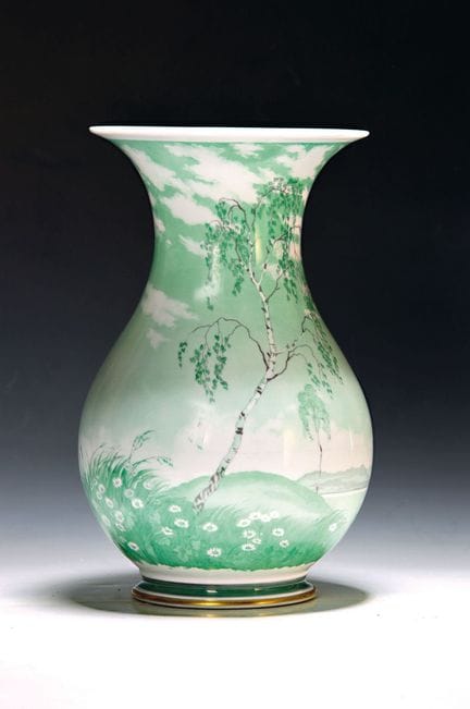 Grand vase balustre, Nymphenburg, vers 1925, forme
