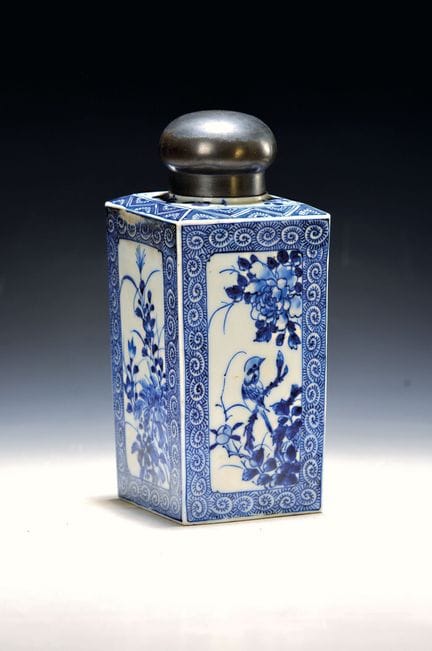 Lata grande con tapa/botella de vino de arroz, 173