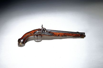 Pistola de caballería, probablemente de Francia, s