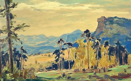 Karl Graf, 1902 Rothenburg-1986 Speyer, #'viewfrom