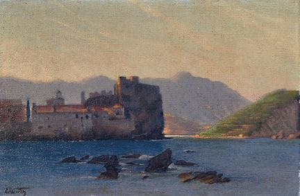 爱德华·维尔特（Eduard Wirth），1870年出生于霍蒂博尔什，1935年逝于布尔诺，《海边