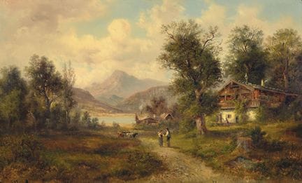 Emile Durieux, French artist of the 19th century, 