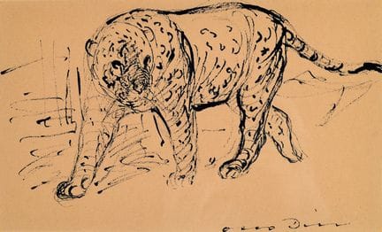 Otto Dill, 1884 Neustadt-1957 Bad Dürkheim, disegn