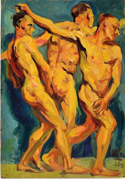 威廉·勒费布尔（Wilhelm Lefebre），1873年出生于法兰克福，1974年逝于梅拉诺，3