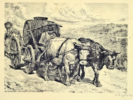 Heinrich Strieffler, 1872 Neustadt-1949, 4 litogra