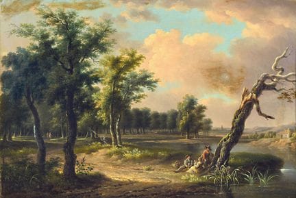 Unidentified traditionalist, around 1830-60, woodl