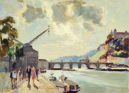 Karl Graf, 1902 Rothenburg-1986 Speyer, 2 works: #