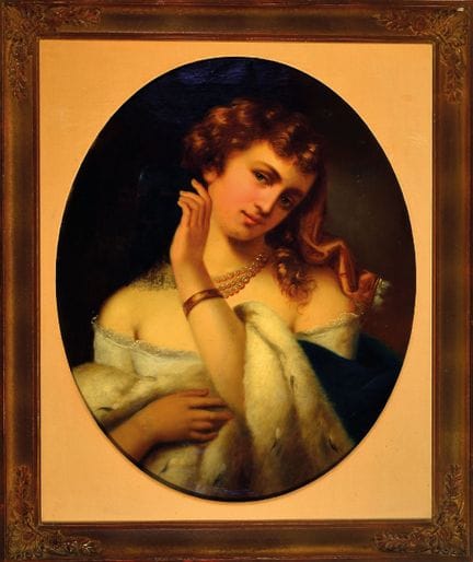 Unidentified artist, 2nd half of 19th century,port