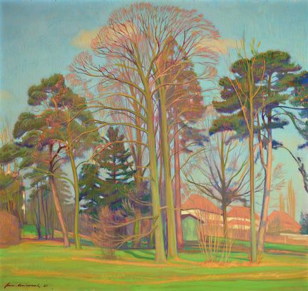 Hermann Croissant, 1897-1963 Landau, southern Pala