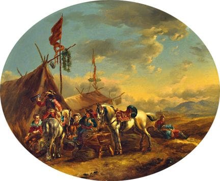 Successor to Philips Wouwerman (1619-1668), 18th c