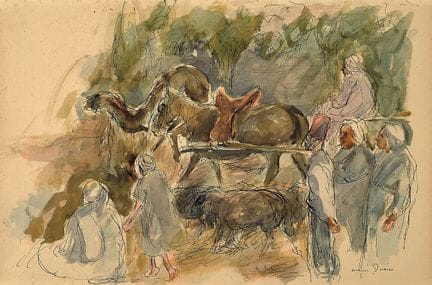 Otto Dill, 1884 Neustadt-1957 Bad Dürkheim, disegn