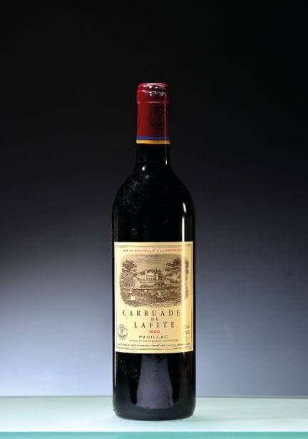 1 bouteille de Château Lafite Rothschild Carruades