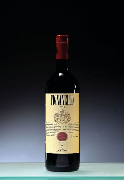 1 bouteille de Tignanello 2010 Marchesi Antinori, 