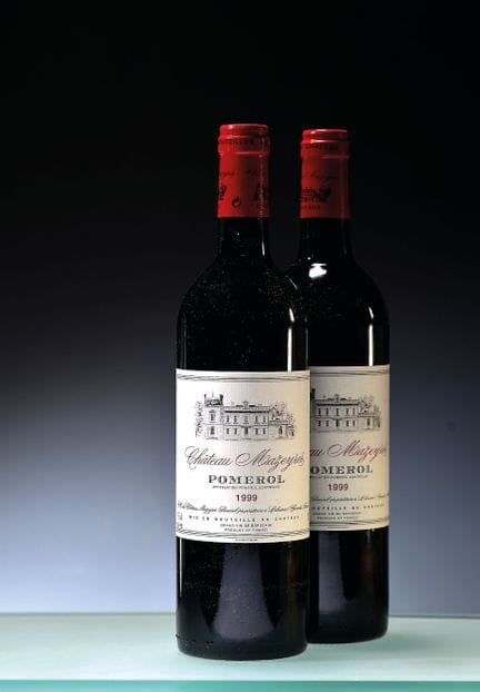 12 bouteilles de Château Mazeyres 1999, Pomerol, d