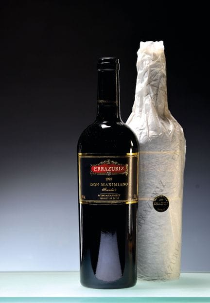 6 bouteilles d'Errazuriz Don Maximiano Founder's R