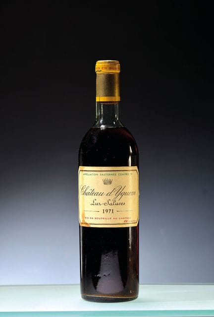 1 bouteille de Château d'Iquem 1971, Lur-Saluces, 