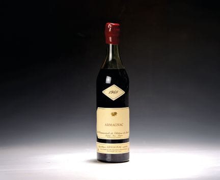 1 bouteille d'Armagnac Château de Laubade 1948, mi
