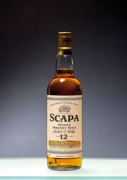 1 bouteille de whisky écossais single malt Scapa 1