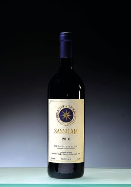 2 bouteilles de Tenuta San Guido Bolgheri Sassicai