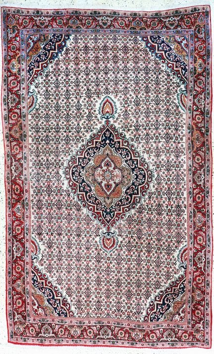 Bidjar, Persia, mediados del siglo XX, lana sobre 
