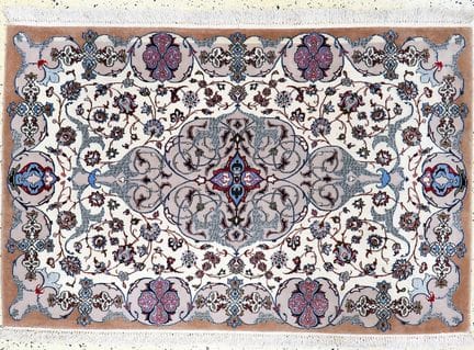 Esfahan antiguo de gran calidad, Persia, mediados 
