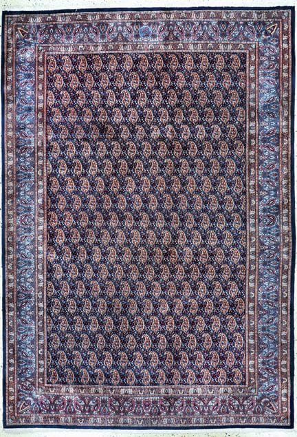 Birdjand de corcho fino de Persia, firmado «Bruder