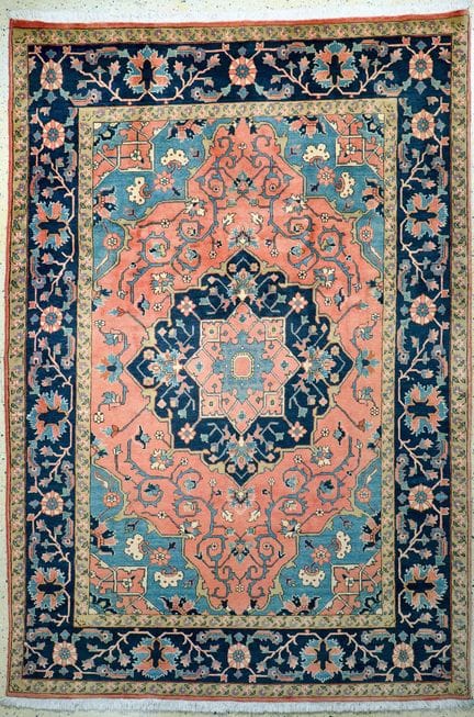 Heriz antiguo, Persia, mediados del siglo XX, lana