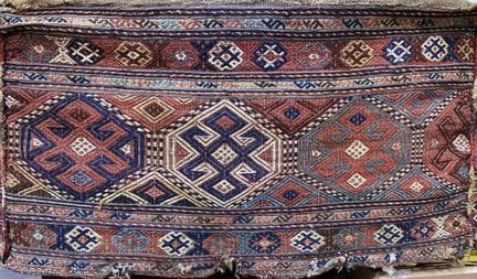 Shahsawan «Mafrasch», Persia, hacia 1900, lana sob