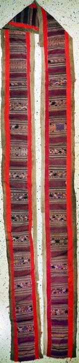 Antique tent band, Laos, around 1900, cotton embro