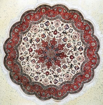 Tabriz fino (50 Raj), Persia, finales del siglo XX