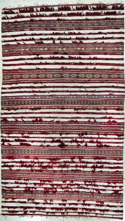 Kilim antiguo, Marruecos, principios del siglo XX,