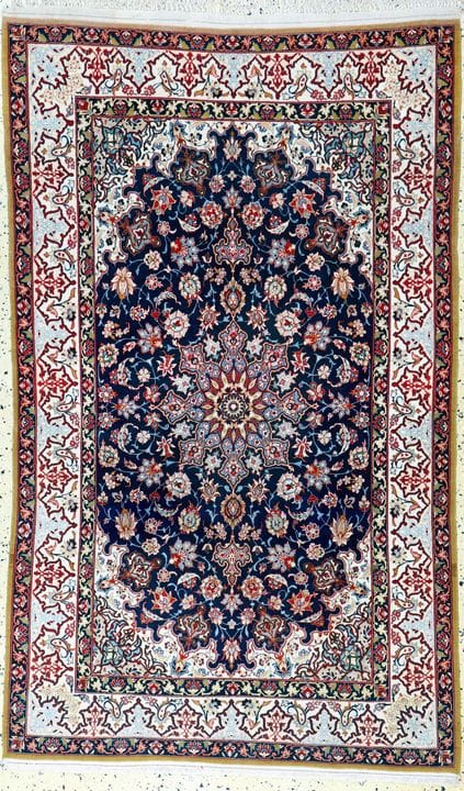 Esfahan antiguo de gran calidad, Persia, mediados 