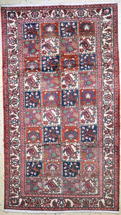 Bachtiar antiguo, Persia, mediados del siglo XX, l
