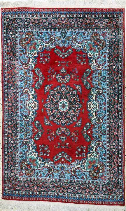 Tabriz, Persia, mediados del siglo XX, lana sobre 