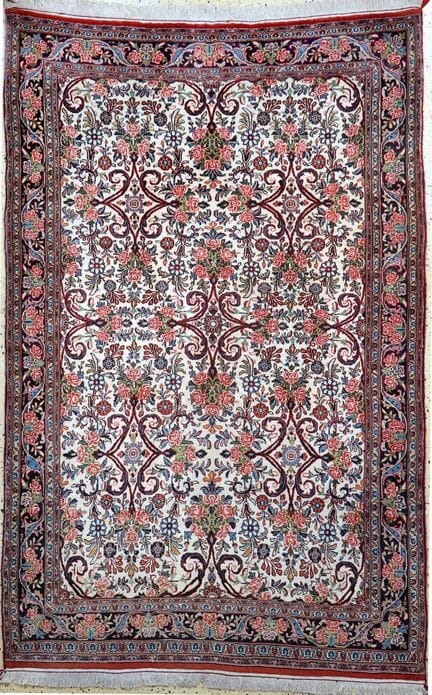 Rosenbidjar de corcho antiguo, Persia, mediados de