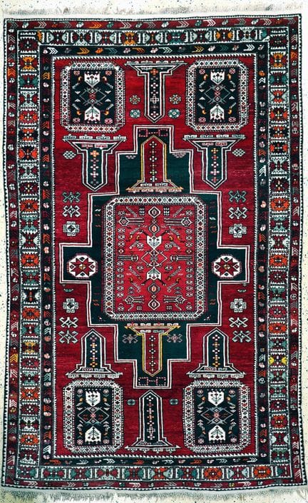 «Tachteh» de Shirvan, Cáucaso, principios del sigl