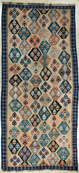 Kilim Shahsawan antiguo, Persia, principios del si