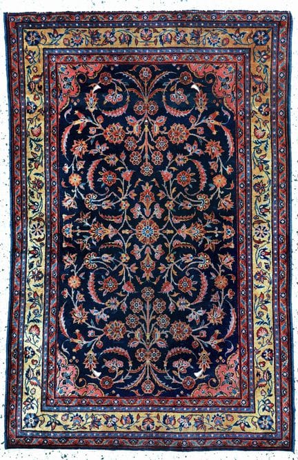 'Manchester-Keschan' antiguo, Persia, hacia 1900, 
