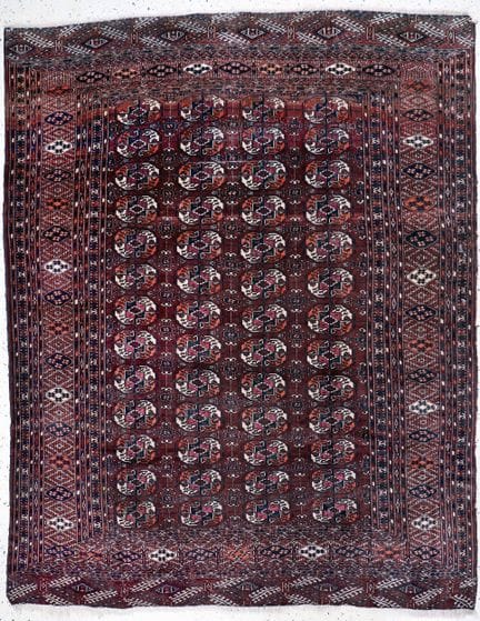 Alfombra principal de Tekke, de gran calidad, Turk