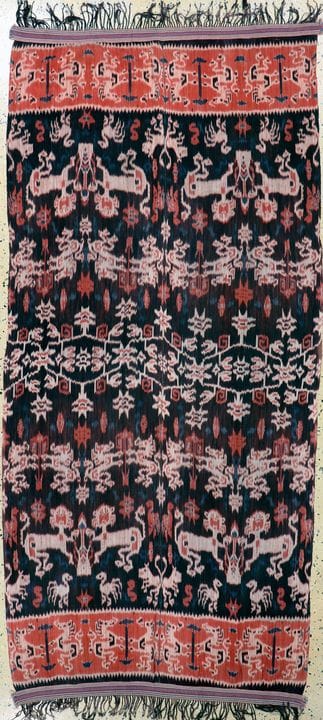 «Ikat» de Sumba, Indonesia, principios del siglo X