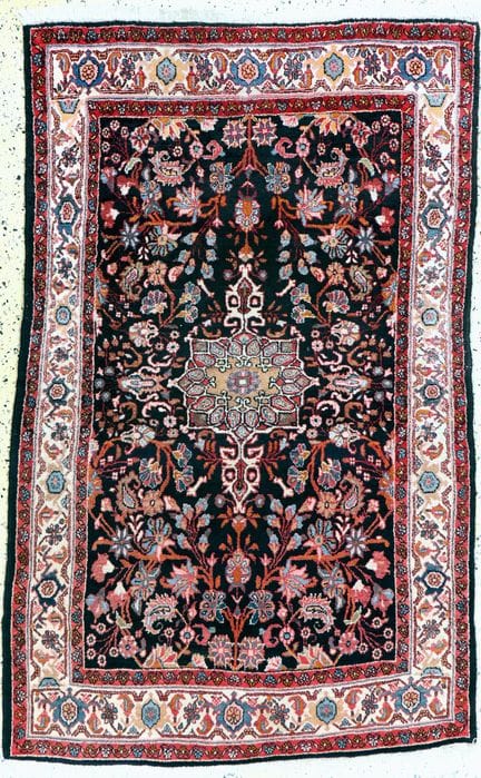 Sarogh, Persia, mediados del siglo XX, lana sobre 