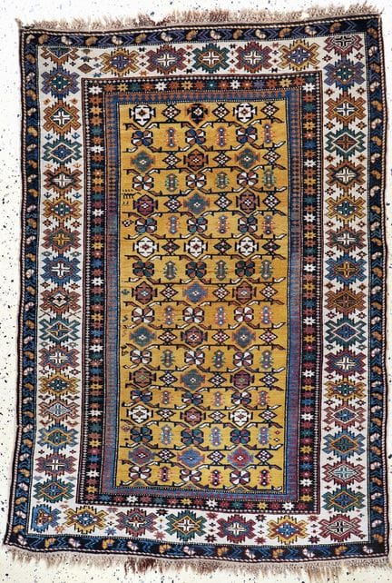 «Schirwan» Kazak antiguo, Cáucaso, siglo XIX, lana
