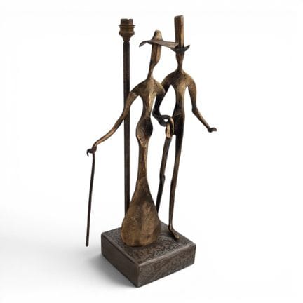 Yves LOHE (né en 1947)
Le couple
Bronze signé, for