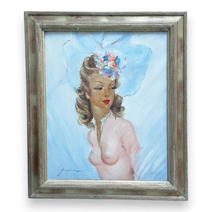 Jacques MARYS (XXème)
Portrait de dame
Huile sur p