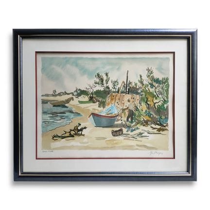 Yves BRAYER (1907-1990)
Plage de Camargue
Lithogra