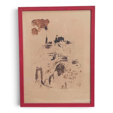 Salvador DALI [spanisch] (1904–1989)
Die Brücke, 1