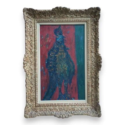 保罗·艾兹皮里（1919-2016）
《雉鸡静物》
布面油画，右上角有签名
55 x 33 厘米