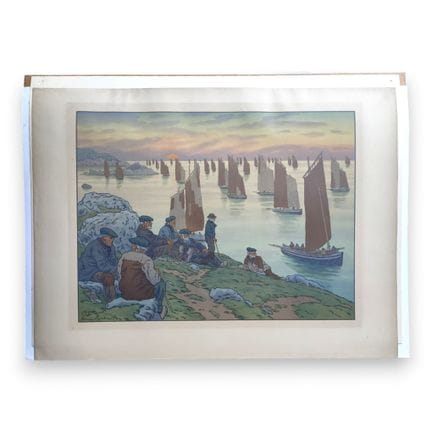 Henri RIVIERE (1864-1951)
Les vieux, de la série A