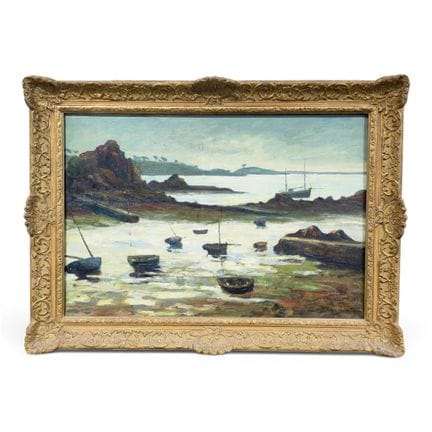 Robert LEPARMENTIER (1893–1975)
Am Meer
Öl auf Lei